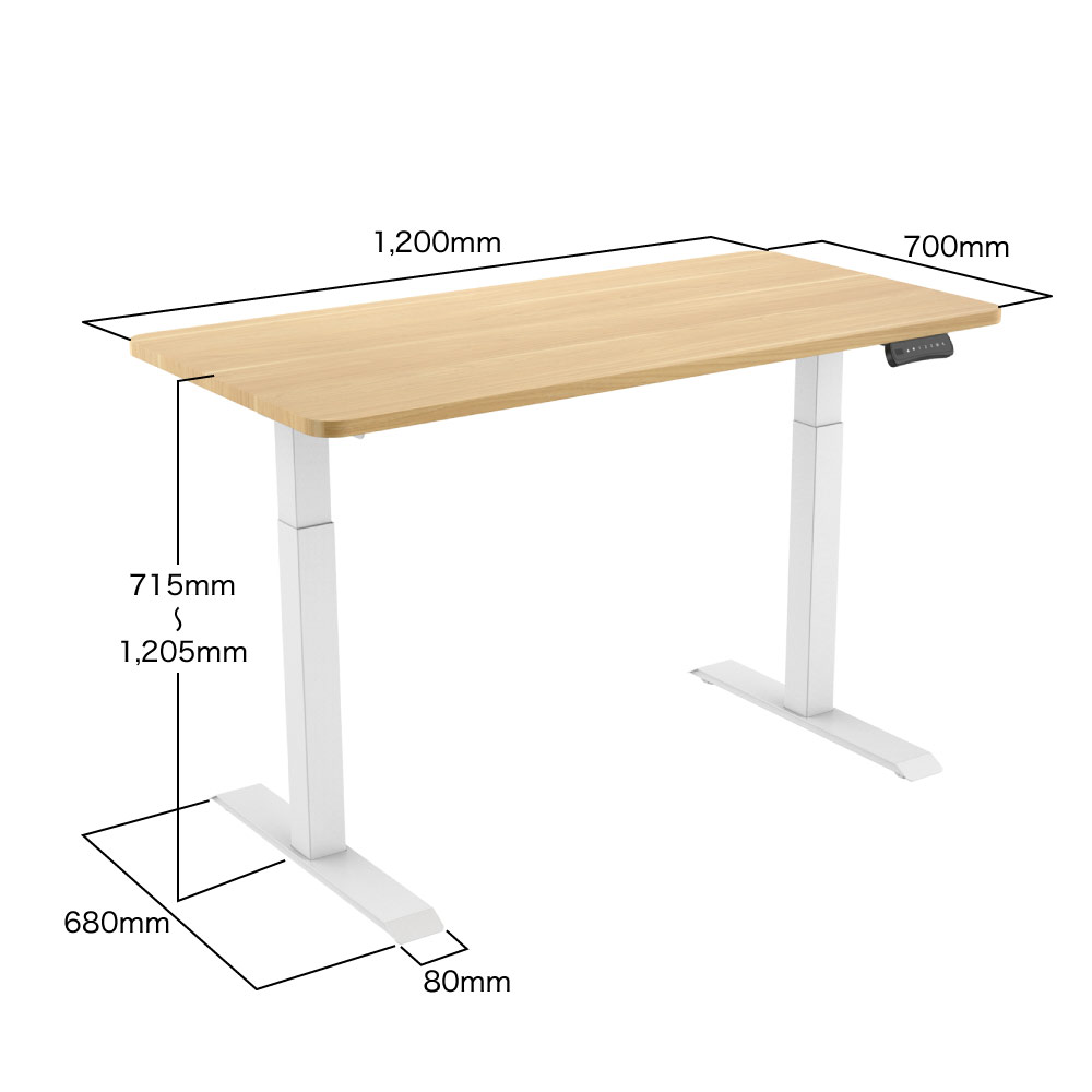 快適ワークの昇降デスク 電動式 LD112