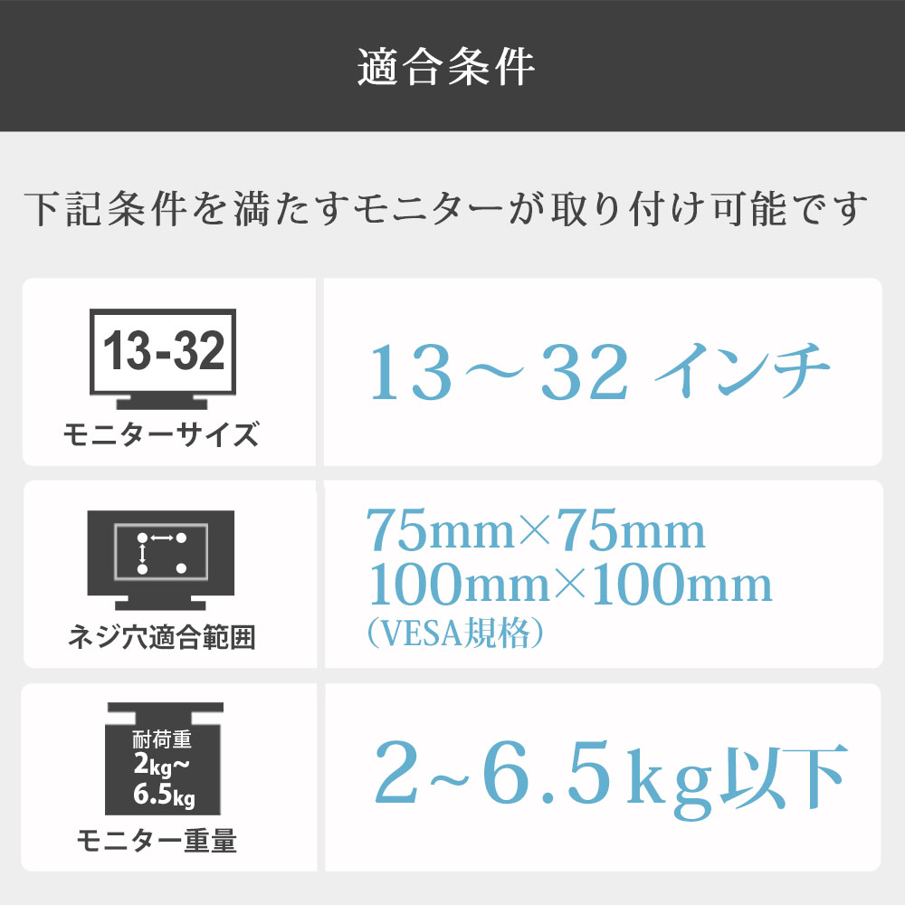 快適ワークのモニターアーム PH111 幅1,200mm